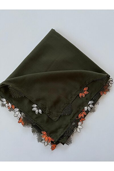 REYYAN Eșarfă cu broderie manuală și cusături fine/lucru manual/acoperământ p...