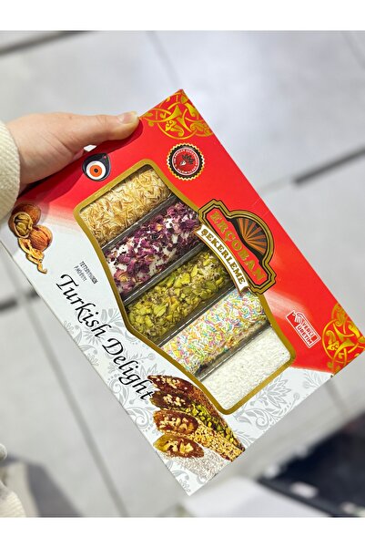 erçoban şekerleme 5 أنواع من اللقم |   الورد - الفستق - الهند. سيف. - كادايف ...