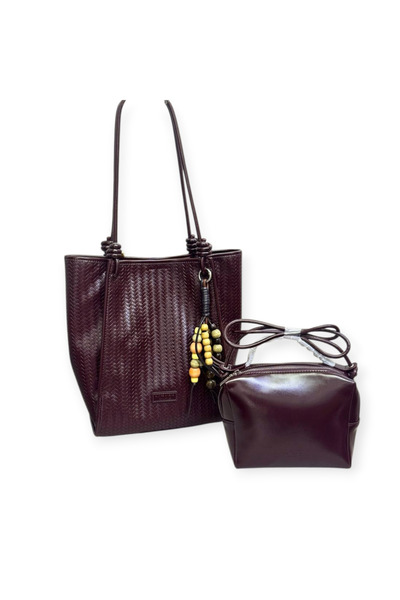 OUEEN ELİZABETH A First-Class Quality Workmanship Double Women's Shoulder Bag...