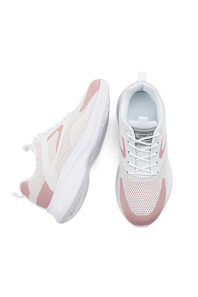 SOSENFER Kadın Moda Hafif Koşu Ayakkabısı, Nefes Alabilir, Yumuşak Taban