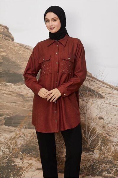 Alvina Shirt Collar Tunic 46200