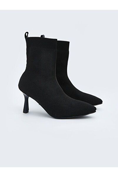 LC Waikiki LCW STEPS Süet Görünümlü Kadın Topuklu Bot