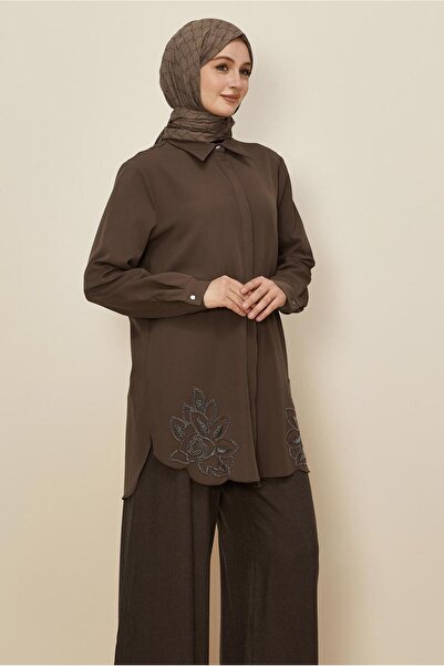 Alvina Shirt Collar Tunic 45973