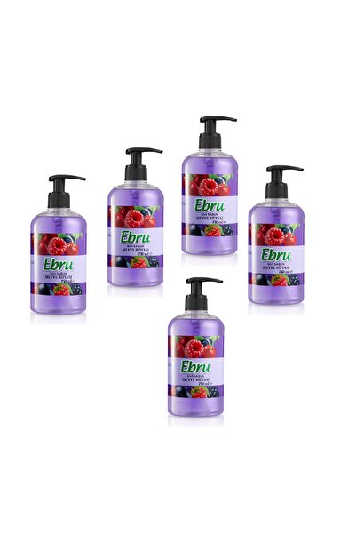 Ebru صابون سائل فروت دريم 750 مل 5 قطع