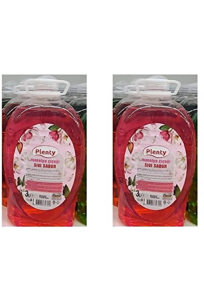 Plenty Liquid Soap Magnolia Flower 3 Liters 2 Pcs