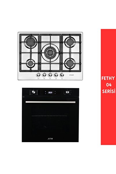 Eminçelik ve AFM Tech MARKALI /Fethy-04 Turbolu Dijital 2'li İnox Siyah Ankas...