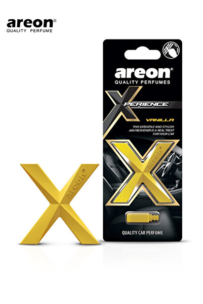 Areon Xperience Vanilla Car Air Freshener Vent Clip X Shape Long Lasting Scent