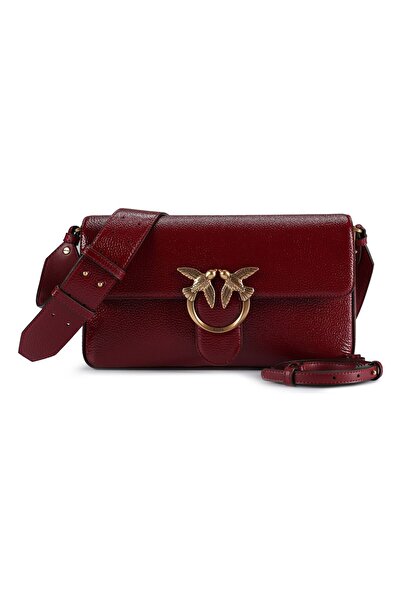 PİNKO Love One Schultertasche Leder 27 cm