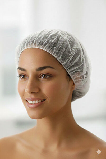 THREESTEP Tek Kullanımlık Büyük Tela Bone 52 Cm | Lastikli, Hijyenik ve Dayan...