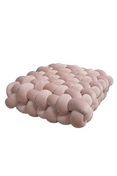 Generic A knotted rope cushion that can be used for office chairs, picnics, m...