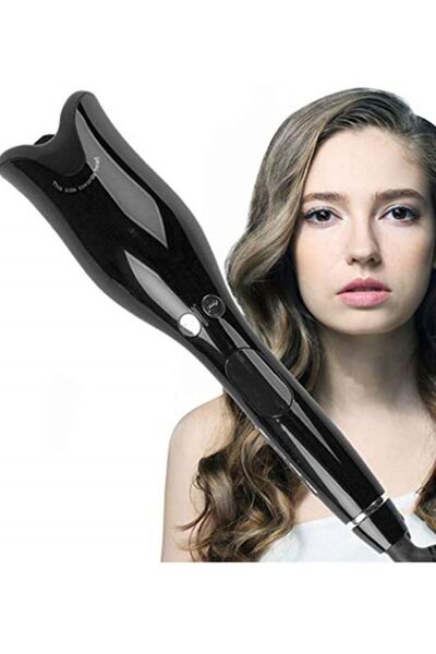 BLOOMING TIME Automatic Rotating Hair Curler Rose Iron for All Hair Types