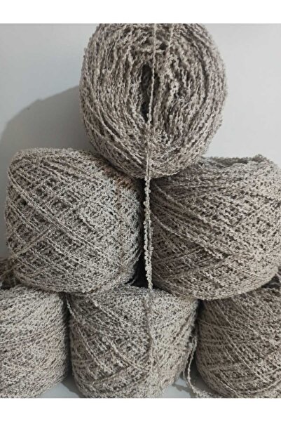 İPEK YÜN İPLİK DÜNYASI Buklet Knitting Yarn 2 Ply (Stone Color) 100Gr