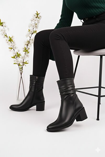 Diego Carlotti Genuine leather women's daily classic heeled long boots dc9921