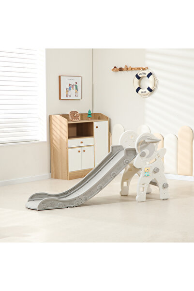 Venpara Foldable Indoor Slide for Toddlers, Safe HDPE Plastic with Basketball...