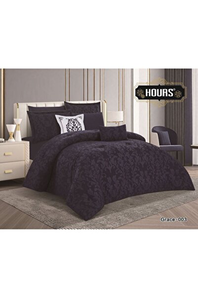 HOURS Summer Jacquard Double Bedspread, 8 Pieces