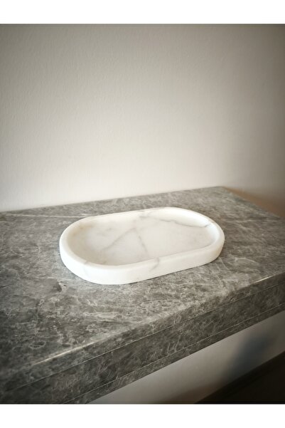 fymermertasarım Marble Oval Serving Dish