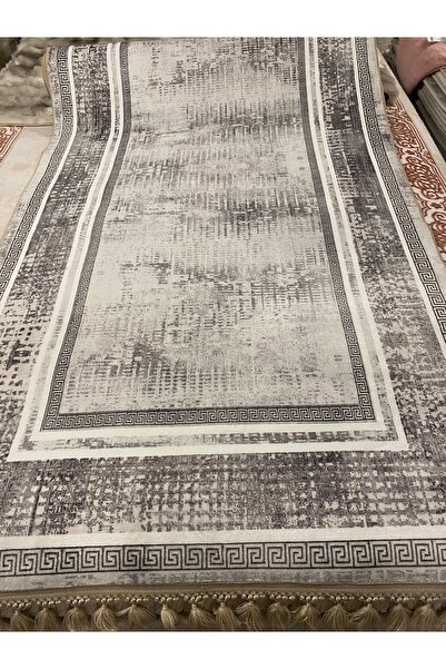 KARAR HALI Vizon rengi 100*550 yumuşak kaymaz bambu yolluk