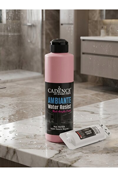 Cadence Ambiante Fayans Tezgah Boyası AW-32 Flamingo 250 ml Islak Zemin Suya ...