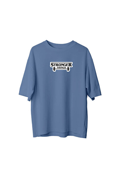 CANDLEMASTORE Stronger Things - Oversized T-Shirt