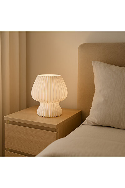 Sani Lamp Sani, Arad, E27, PLA, 168 x 168 x H 173 mm, white