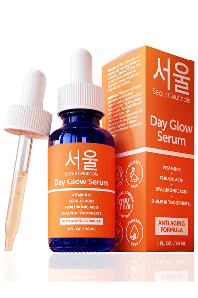 SeoulCeuticals Seoul Ceuticals Day Glow Vitamin C Serum for Brightening & Ant...