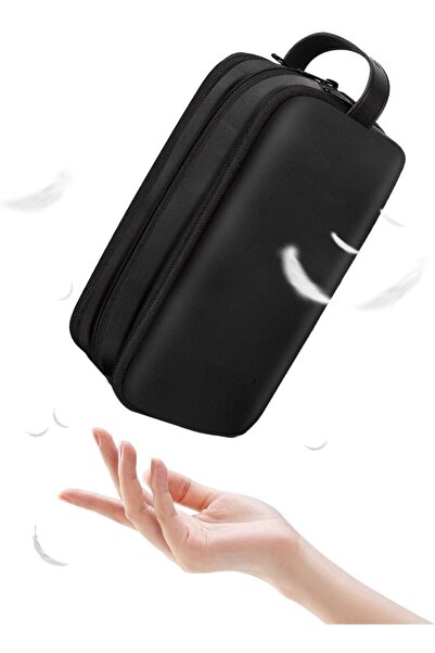 Green Lion Elegant Pouch - Black