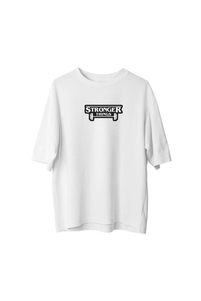 CANDLEMASTORE Stronger Things - Oversized T-Shirt