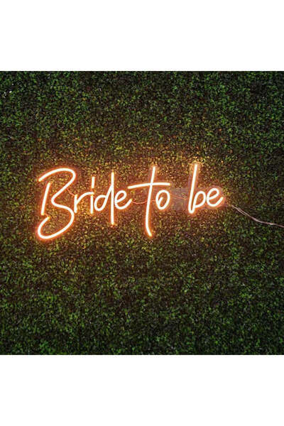 Slasa Bride To Be Neon Sign – 43x29 cm LED Wall Light for Wedding & Party Decor