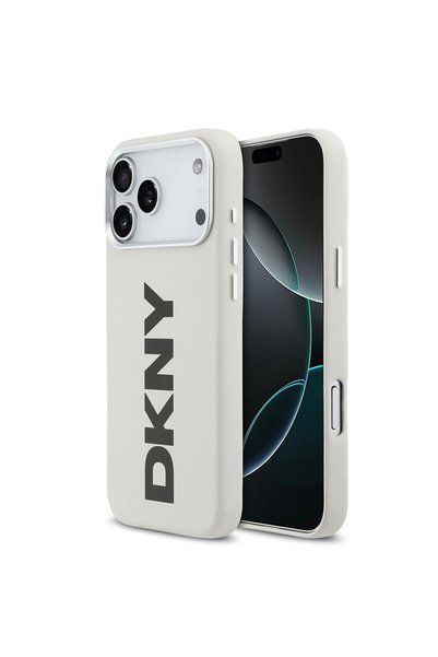 Dkny iPhone 17 Pro Max Uyumlu Kılıf Lisanslı M-safe Şarj Özellikli PU Büyük D...