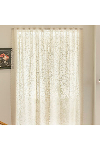 Generic French-style light luxury short curtains, elegant curtains, suitable ...