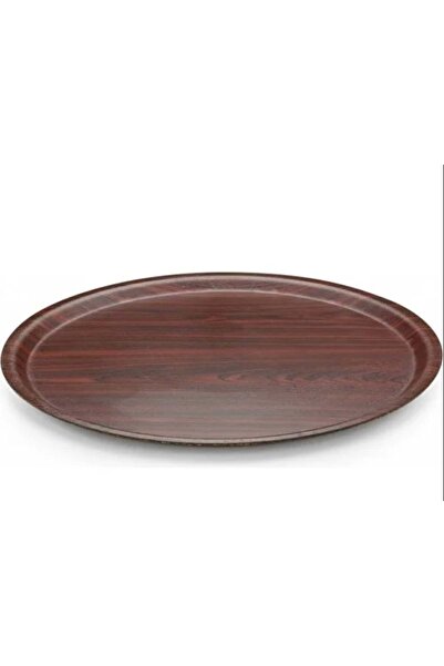 Özgül KRAFT YUVARLAK TEPSİ 38 CM KAYMAZ MAT C. 47