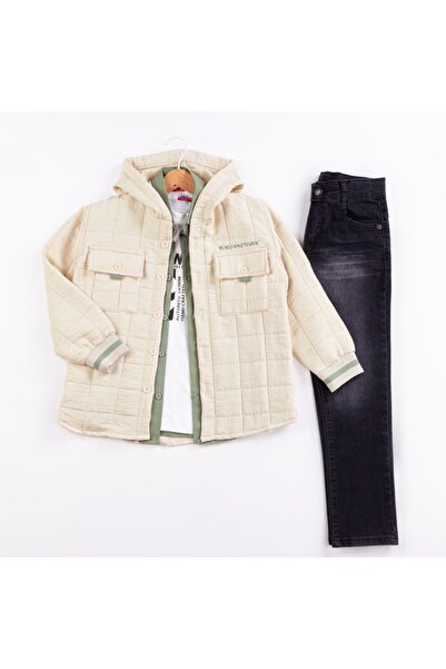 ESKİŞEHİR YUMURCAK Boys' Coated Seasonal 4-Piece Set