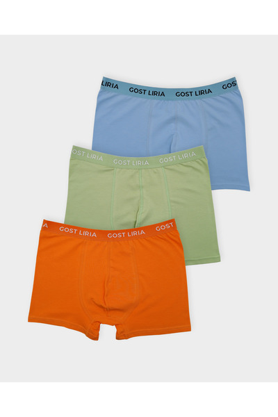GOST LİRİA Boxeri pentru bărbați Fresh Mode – Pachet de 3 - Multicolor