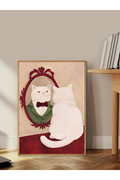 Tuba Decor One Piece Wooden Framed Living Room Hall Kitchen Table