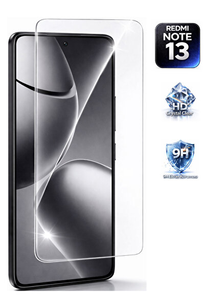 Tech&bello accessories واقي شاشة شفاف متوافق مع ريدمي نوت 13، سمك 0.26 ملم، ز...