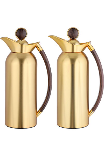 AZOZ MERCHLY طقم ترمس، قطعتان، 1/1 لتر