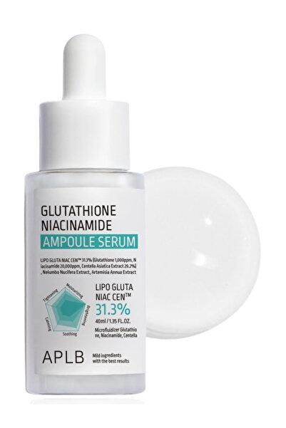 APLB Glutathione Niacinamide Ampoule for Brightening & Dark Spot Care