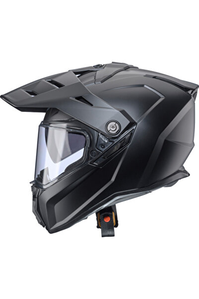 Caberg Motosiklet Kaskı Full Face Cross Tanami Matt Black Kask