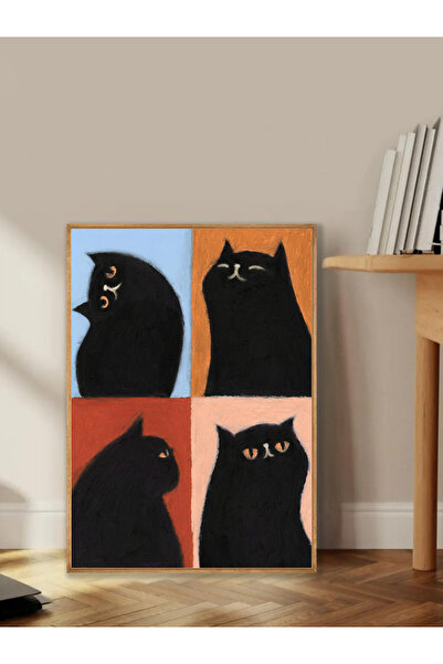 Tuba Decor One Piece Wooden Framed Living Room Hall Kitchen Table