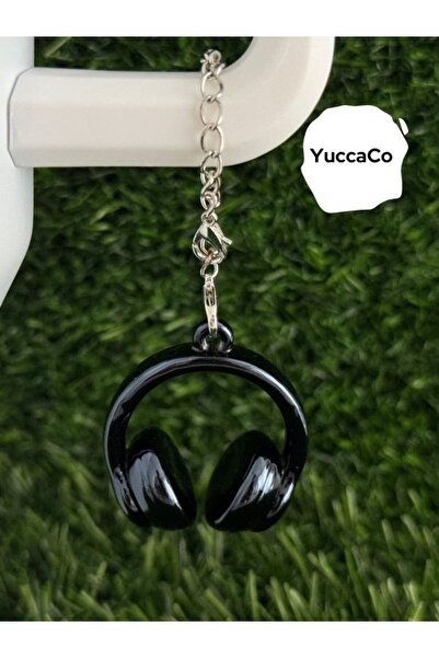 YuccaCo Accessorize Your Life زينة ترمس على شكل سماعة رأس/تعليقة ترمس على شكل...
