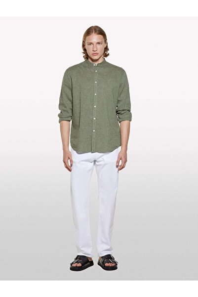 Sisley Pantaloni din denim pentru bărbați, din bumbac elastic, cu talie norma...