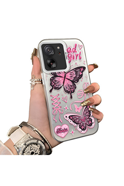 ucuc حافظة حماية من الصدمات ذات سطح لامع فضي اللون متوافقة مع هاتف Xiaomi Mi ...