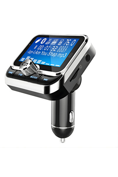 SGTT Modulator FM auto cu Bluetooth pentru muzică și hands-free, 2 porturi US...