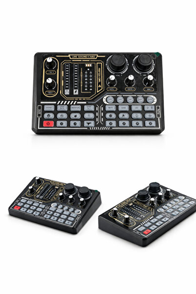 SFL Product Bluetooth Kablosuz Live Sound Card – Profesyonel Yayın & Kayıt Se...