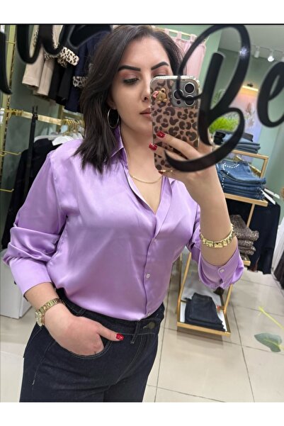 Twinaura butik Saten gömlek