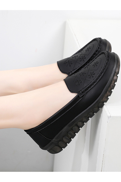 SOSENFER Kadın Outdoor Düz Taban Günlük Spor Ayakkabısı, Nefes Alabilir, Yumu...