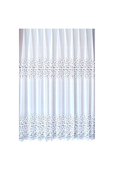 TREI STEJARI Cortină, Model 51299, Alb