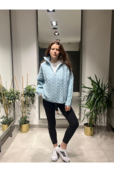 Volans Moda 251055 سترة محبوكة بتفاصيل مفصلة