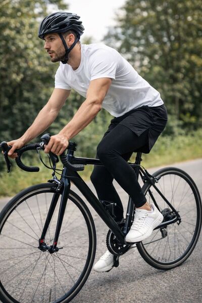 Zula Moda Erkek İçten Taytlı Bisiklet Şortu – Men’s Cycling Shorts with Inner...