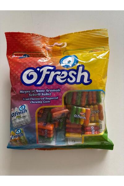 Nazar Meyve ve Nane Aromalı Şekerli Sakız 80 gr. x 1 Adet